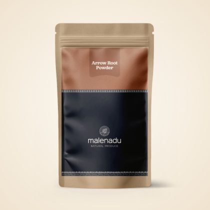 Arrowroot Powder pack by malenadu, front view