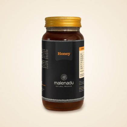Honey jar by malenadu, front view