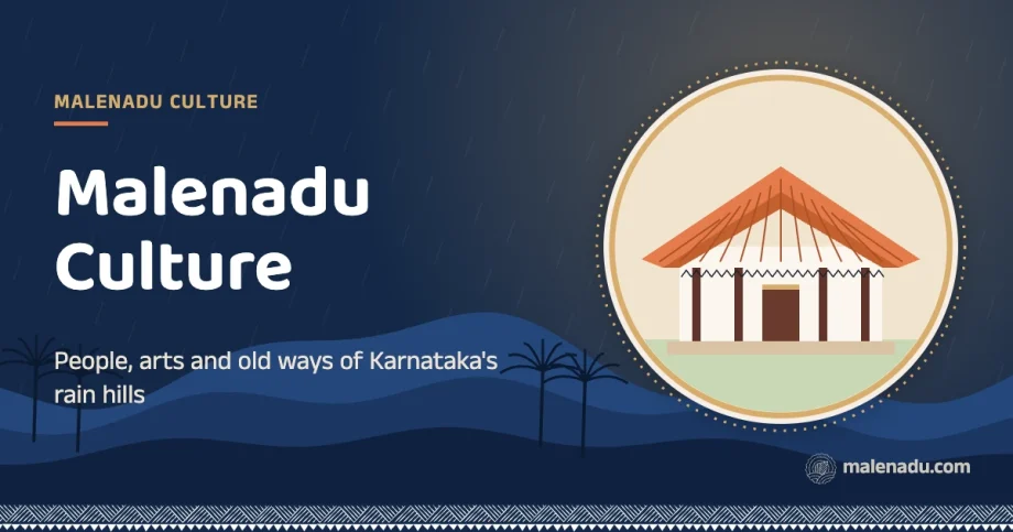 Malenadu culture: People, arts and old ways of Karnataka's rain hills, an illustration by malenadu