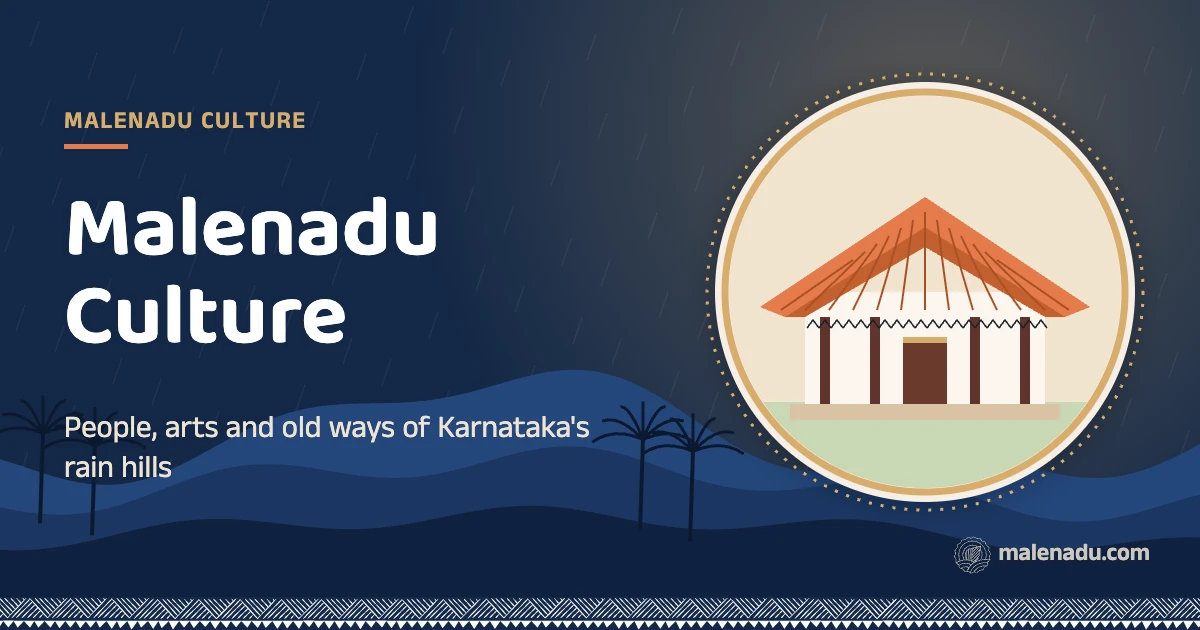 Malenadu culture: People, arts and old ways of Karnataka's rain hills, an illustration by malenadu