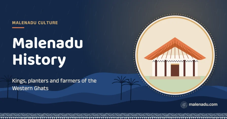 Malenadu history: Kings, planters and farmers of the Western Ghats, an illustration by malenadu