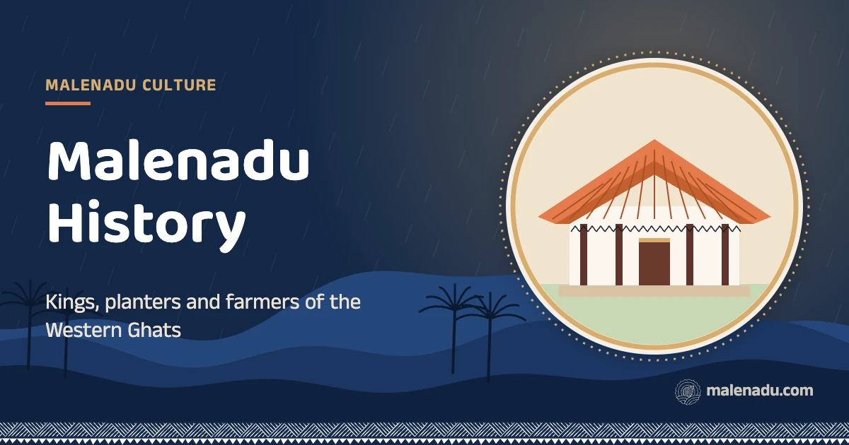Malenadu history: Kings, planters and farmers of the Western Ghats, an illustration by malenadu